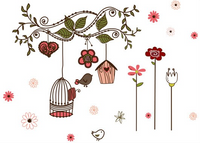 Secret Garden -  wall stickers