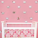 Mirror Princess Crowns - wall stickers