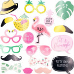 Flamingo Themed Photo Props