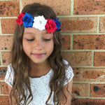 Australia Day Flower Headband