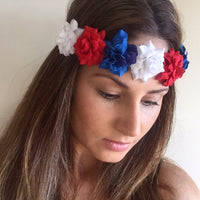 Australia Day Flower Headband